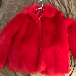 Red Mink coat